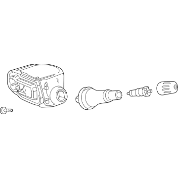 Cadillac 13540603 TPMS Sensor