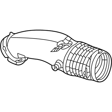 2002 Chevy Corvette Air Hose - 25314823