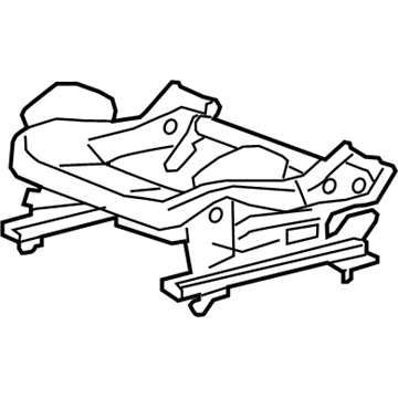 GM 13518922 Frame Assembly, Front Seat Cushion