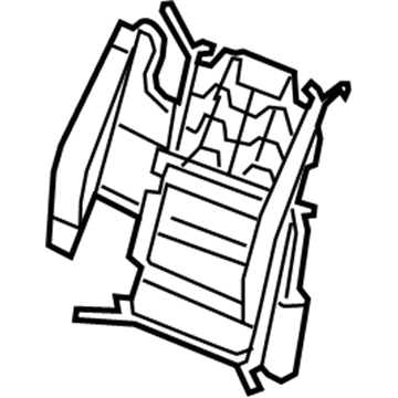 Cadillac 84019686 Lumbar Support