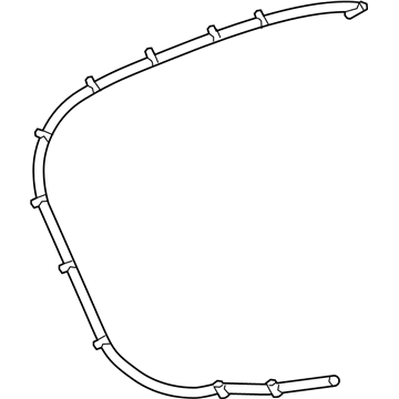 Cadillac 84165524 Washer Hose