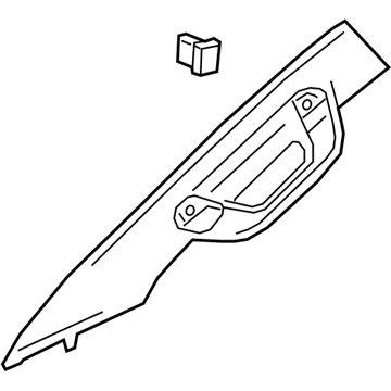 GM 84588382 Molding Assembly, W/S Garn *Atmosphere