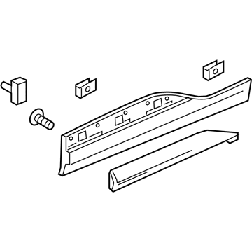 Chevy 42617378 Lower Molding