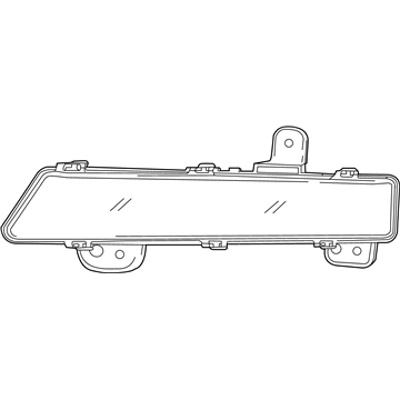 Chevy 92253949 Daytime Run Lamp