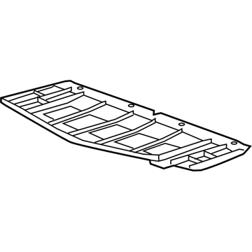 GM 84017727 Stiffener Assembly, Front Bumper Fascia Lower