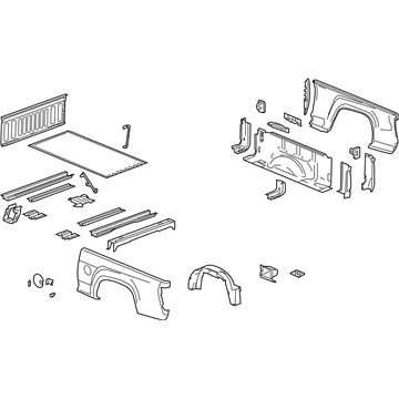 GM 88980532 Box Asm,Pick Up (03,53 &E62)