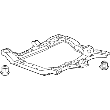 GM 25949786 Frame Assembly, Drivetrain & Front Suspension (W/ In