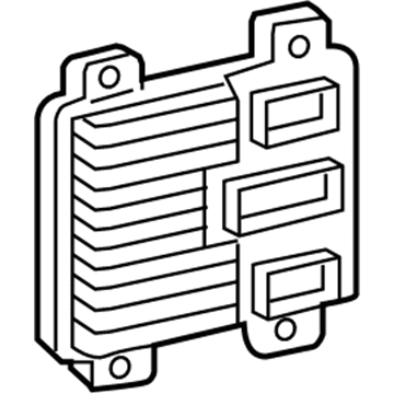 Saturn Engine Control Module - 12612384