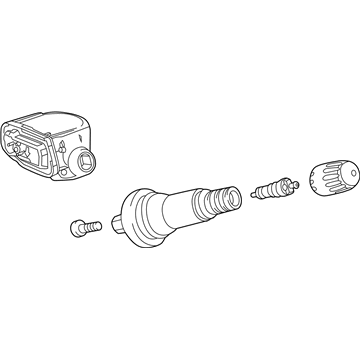 GMC TPMS Sensor - 13556202