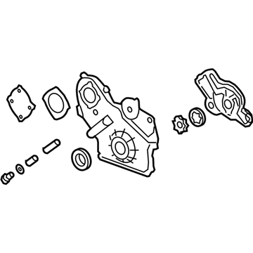 Chevy 12637040 Timing Cover