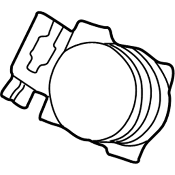 GMC 19332972 Air Mass Sensor