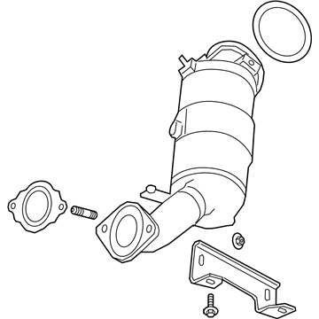 2019 Cadillac CT6 Catalytic Converter - 55495048