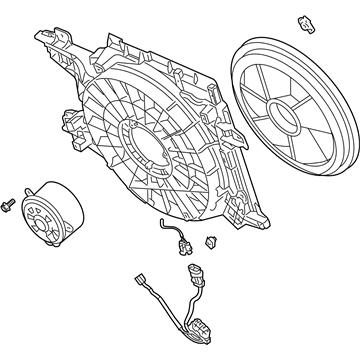 Cadillac 15819952 Fan Assembly