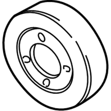 Chevy 14091833 Pulley