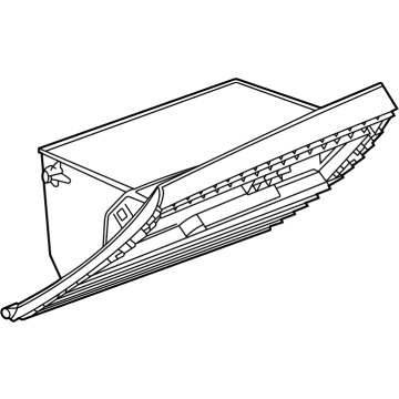 GM 84757017 Door Assembly, I/P Compt *Vanilla