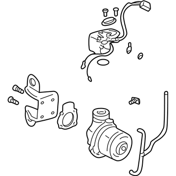 2001 Pontiac Aztek Air Suspension Compressor - 12494779