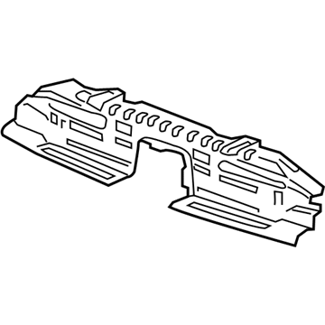 GM 84154158 EXTENSION ASM-R/FLR PNL FRT