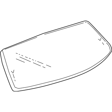 Chevy 10304767 Back Glass