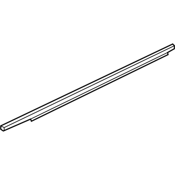 GM 25974540 Molding Assembly, Front Side Door Window Belt Reveal