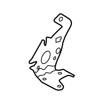 Chevy 12669657 Air Pump Bracket