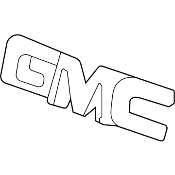 GMC 19421090 Emblem