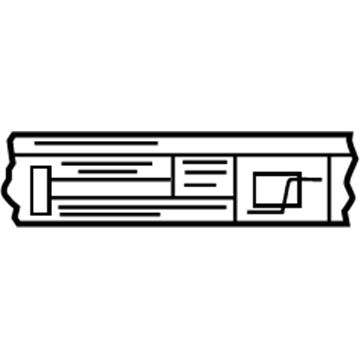 Saturn 19354745 Emission Label