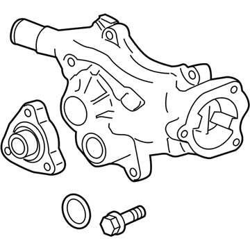 Cadillac Water Pump - 55486343