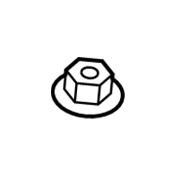 Cadillac 03530297 Auxiliary Cooler Nut