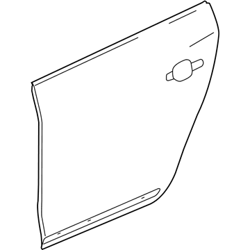 GM 13286633 Panel, Rear Side Door Outer