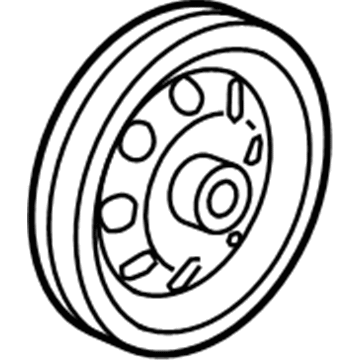 Chevy 12578347 Pulley