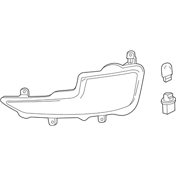 Chevy 22810493 Signal Lamp Assembly