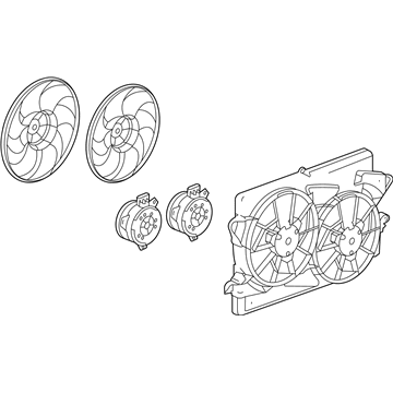 Buick 84297680 Fan Assembly