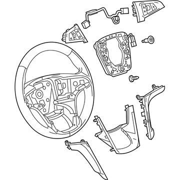 GMC 20851308 Steering Wheel