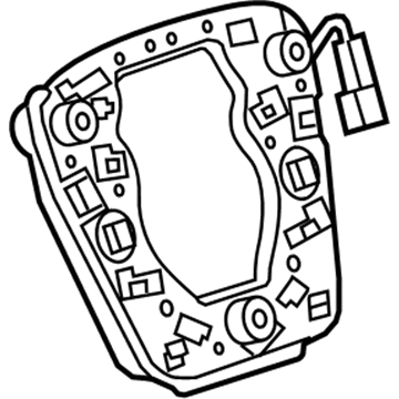 GM 13276833 Contact Assembly, Steering Wheel Horn