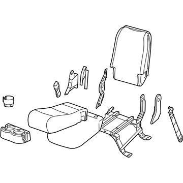 Cadillac 88942310 Seat Assembly