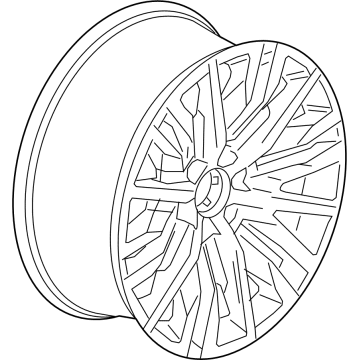 GMC 84437265 Wheel, Alloy