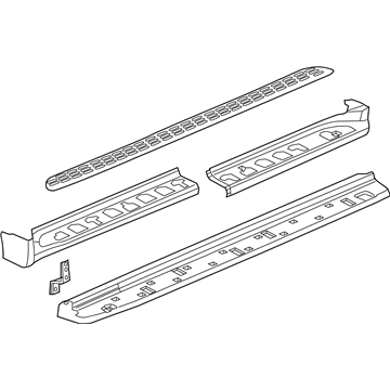 GM 89045544 Step Pkg,Asst (Paint To Match)