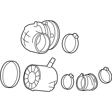 Cadillac 84486693 Outlet Duct