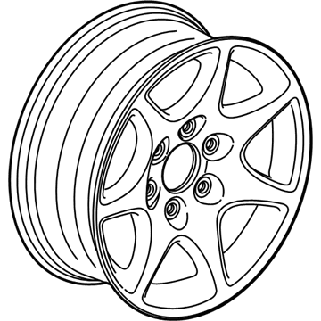 Cadillac 9596426 Spare Wheel