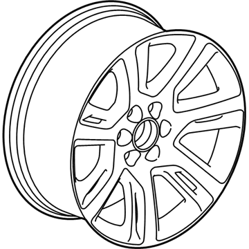 Cadillac 84497728 Wheel, Alloy