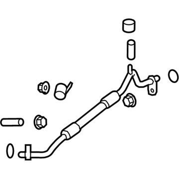 GMC 22877478 Rear Pressure Hose