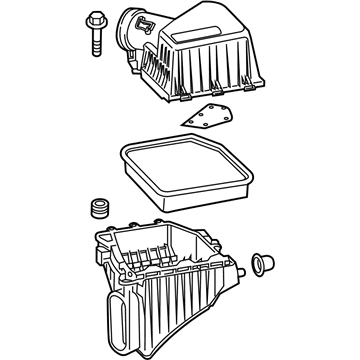 2021 GMC Sierra 1500 Air Filter Box - 84412394