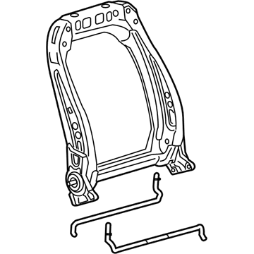 GM 13577705 Frame Asm,Passenger Seat Back<See Guide/Contact Bfo>