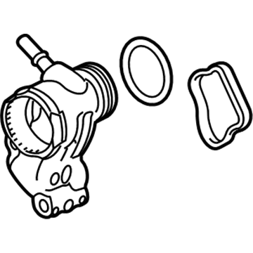 2014 Chevy Impala Cooling Hose - 12623051