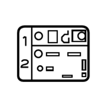 Chevy 95161596 A/C Label