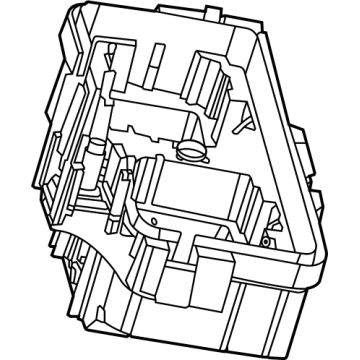 GM 84760130 Bracket Assembly, Eng Wrg Harn Fuse Blk