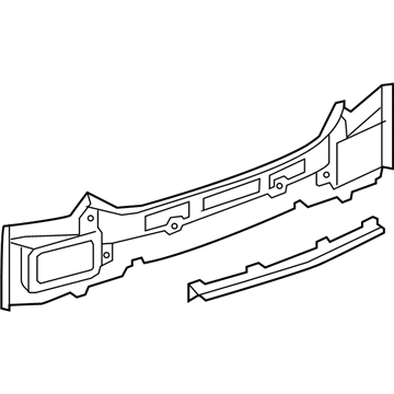 Saturn 25897226 Rear Body Panel