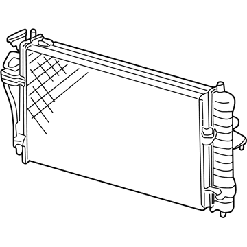 Buick 89018546 Radiator