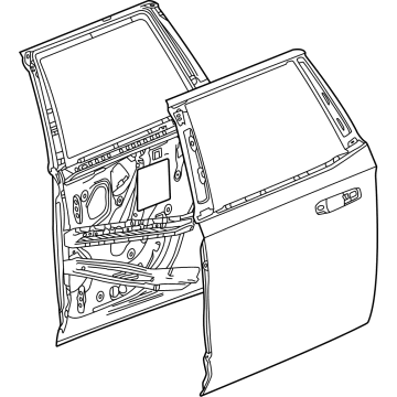 GM 86791898 DOOR ASM-RR SI