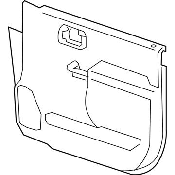 GM 84640585 Trim Assembly, Front S/D *Black